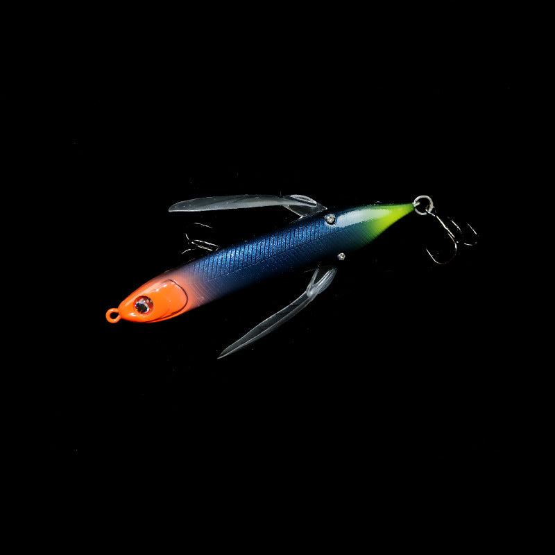 Dragonfly water surface system Luya bait 80mm6.5g simulated insect bait tractor floating water wave climbing freshwater Luya bait