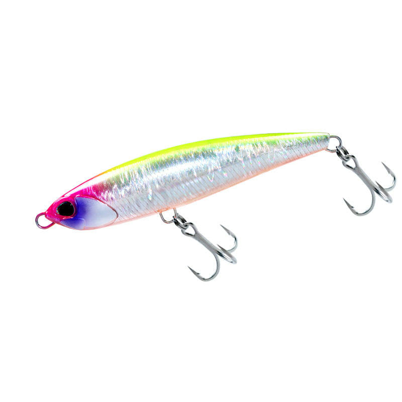 Far cast sea fishing submerged pencil 145mm boat fishing big thing 70g luya bait fake bait golden gun Pingzheng sea perch bait
