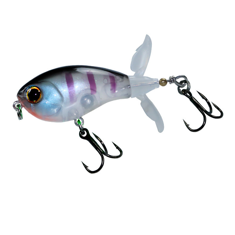 Water system long-throw tractor Luya bait, floating pencil bait, propeller bait, freshwater blackfish bait