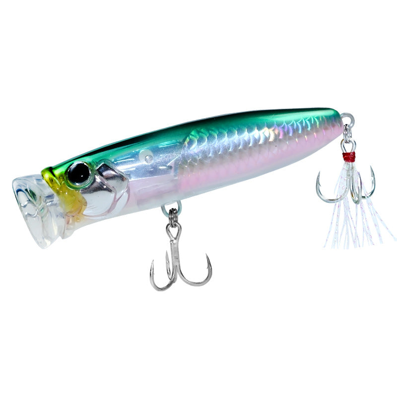 Far cast water system Crazy Lin Flash Lin reflective round mouth wave climbing 8g18g floating wave scraping fake bait bait warped mouth perch
