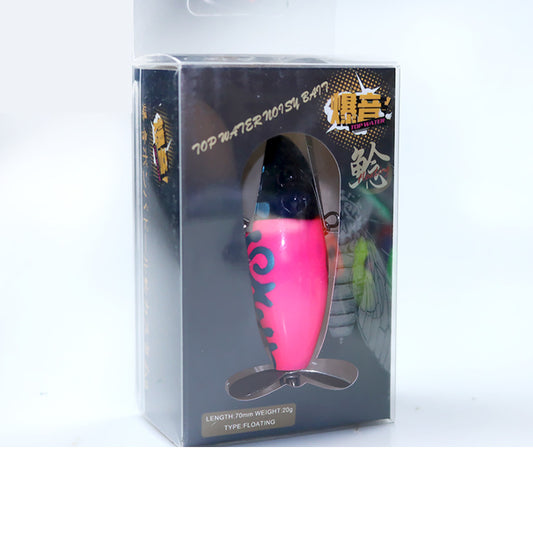 Big water flower water surface golden cicada propeller 20g water wave climbing bionic bait hard bait catfish bass luya bait