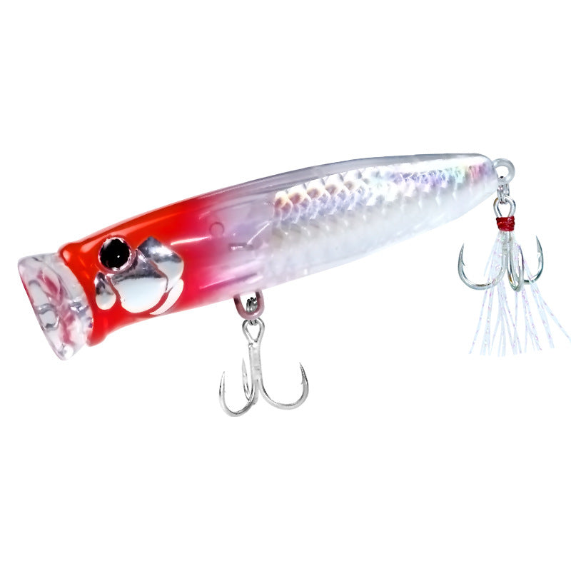 Far cast water system Crazy Lin Flash Lin reflective round mouth wave climbing 8g18g floating wave scraping fake bait bait warped mouth perch