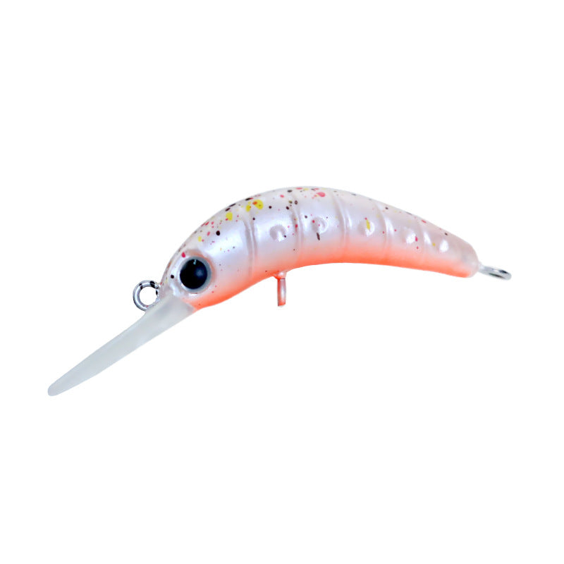 Japanese little greedy bug 35mm2.3g micro-object, tremor rock little fat man long tongue Minoluya bait bait fake bait