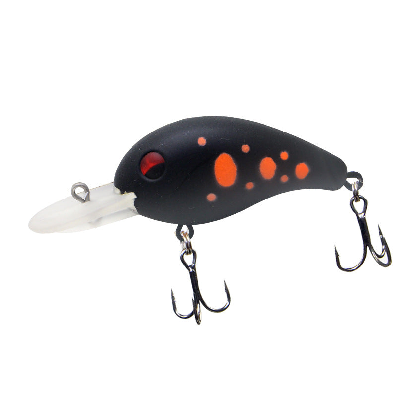 Crank long cast long tongue plate rock chubby 75mm8.5g luya fake bait, deep diving minolua bait mandarin fish bait