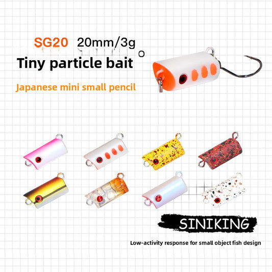 Microparticle Luya bait horse mouth bait freshwater mini mino 2cm/3g Luya mouth mouth trout mandarin bait